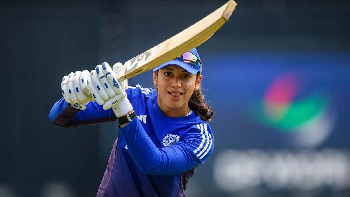 In Pics: Smriti Mandhana breaks a couple of records against australia in world cup