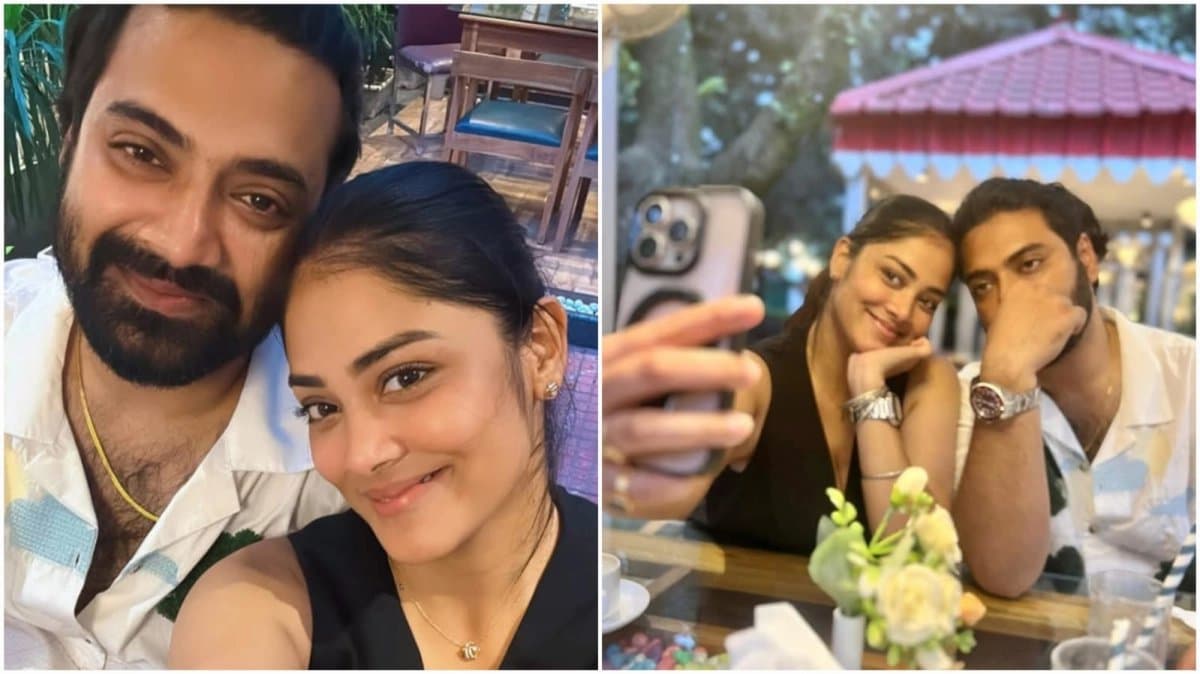 Tollywood actor Pratik Sen and Sonamani Saha posted their romantic picture on social media 