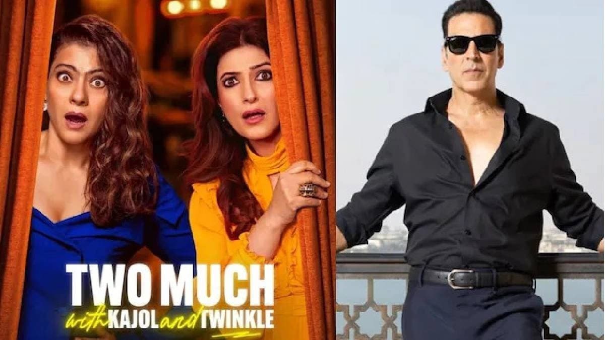 Kajol and Twinkle team up for chaotic new talk show-Akshay Kumar already scared