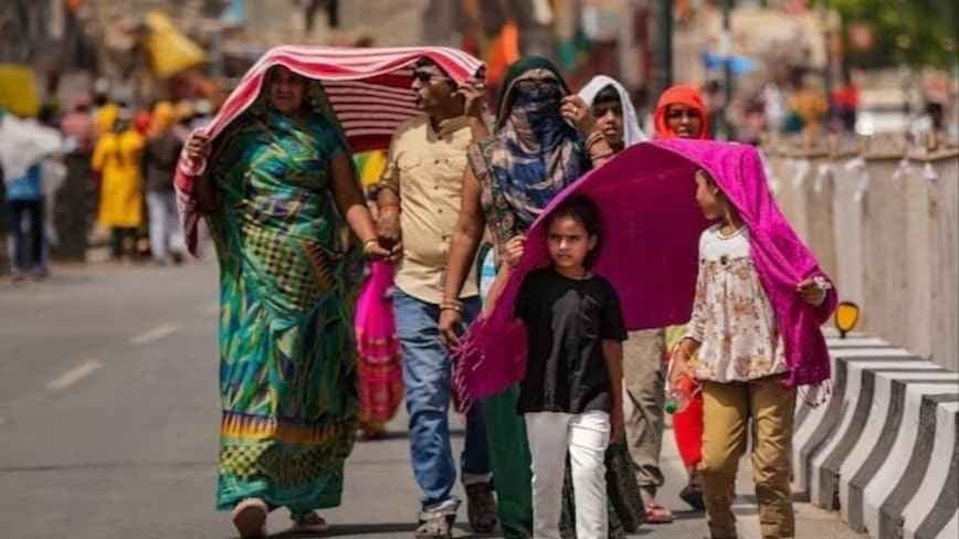 IMD Weather Update Heatwave Warning in North India Rainfall Forecast in Many States