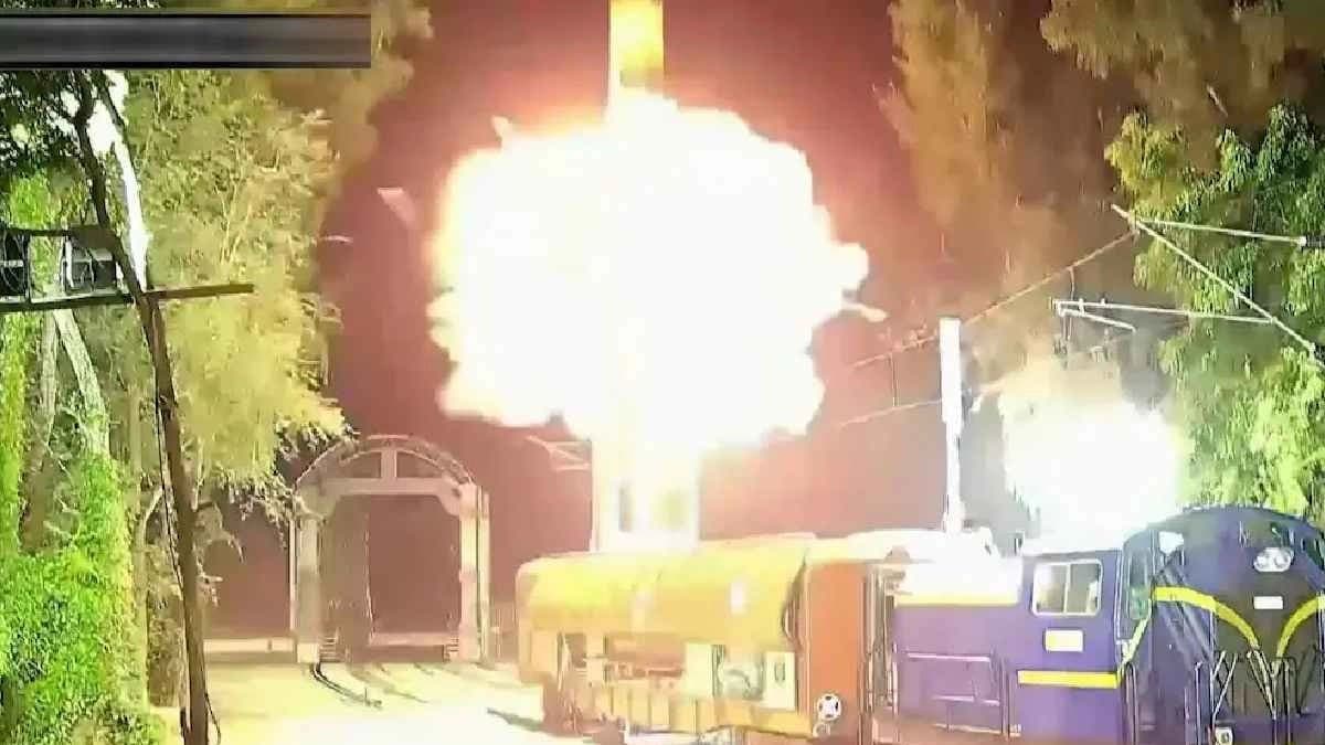 India has successfully test fired Agni Prime missile from Train
