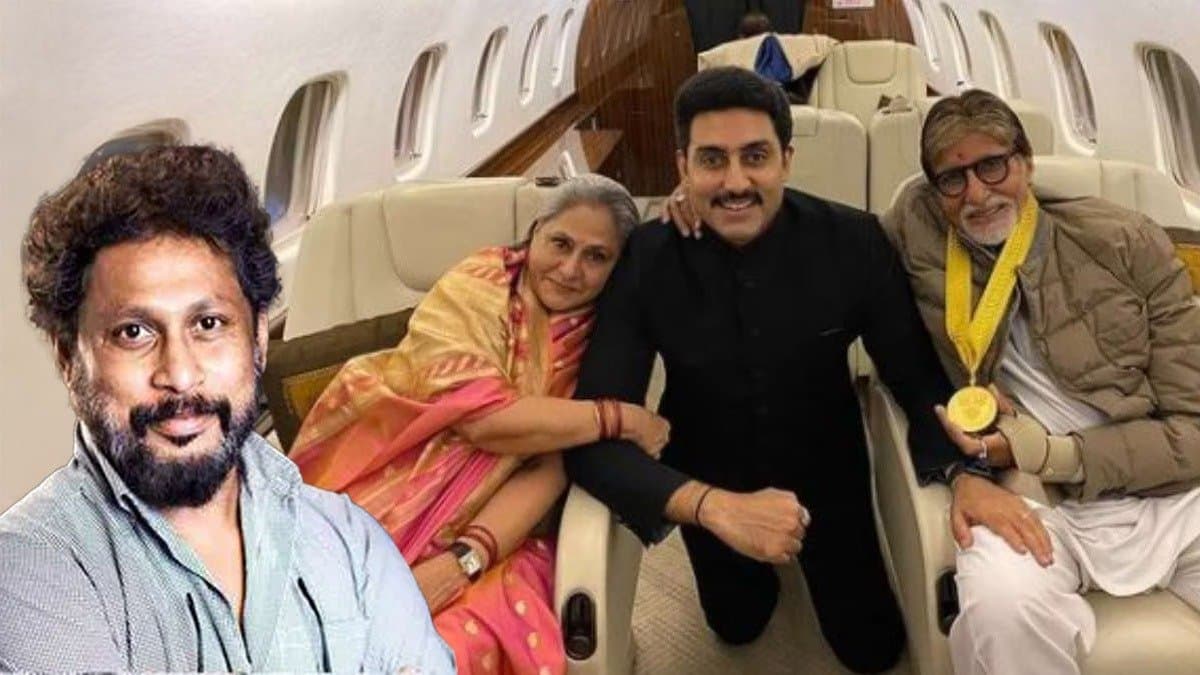 Bollywood directpor Shoojit Sircar says Abhishek Bachchan s mannerisms are more like Jaya Bachchan than Amitabh Bachchan ENT