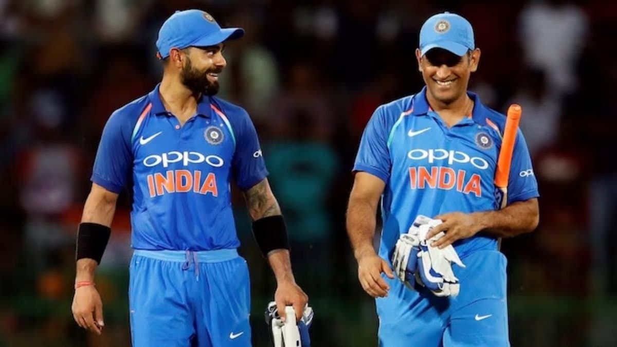 Former India captain MS Dhoni opened up on his text to Virat Kohli spt