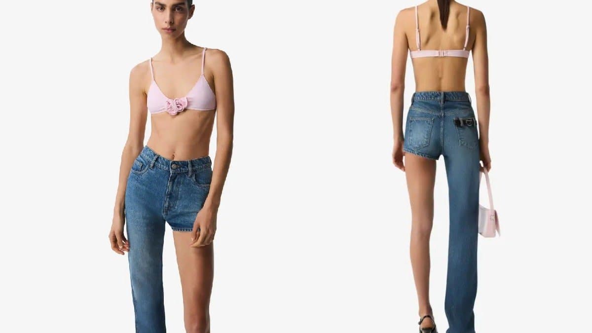 This bizarre half full pant fashion trend is rocking the world
