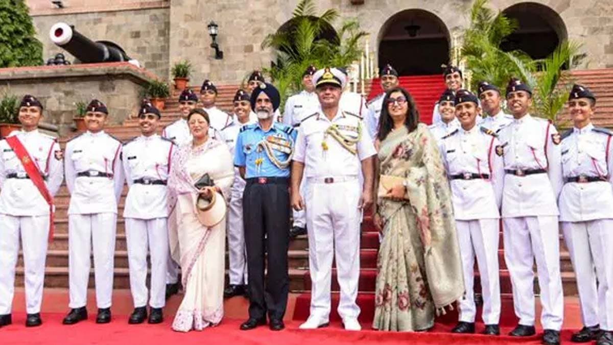  17 women cadets pass out from NDA alongside 322 male counterparts, receive JNU degrees
