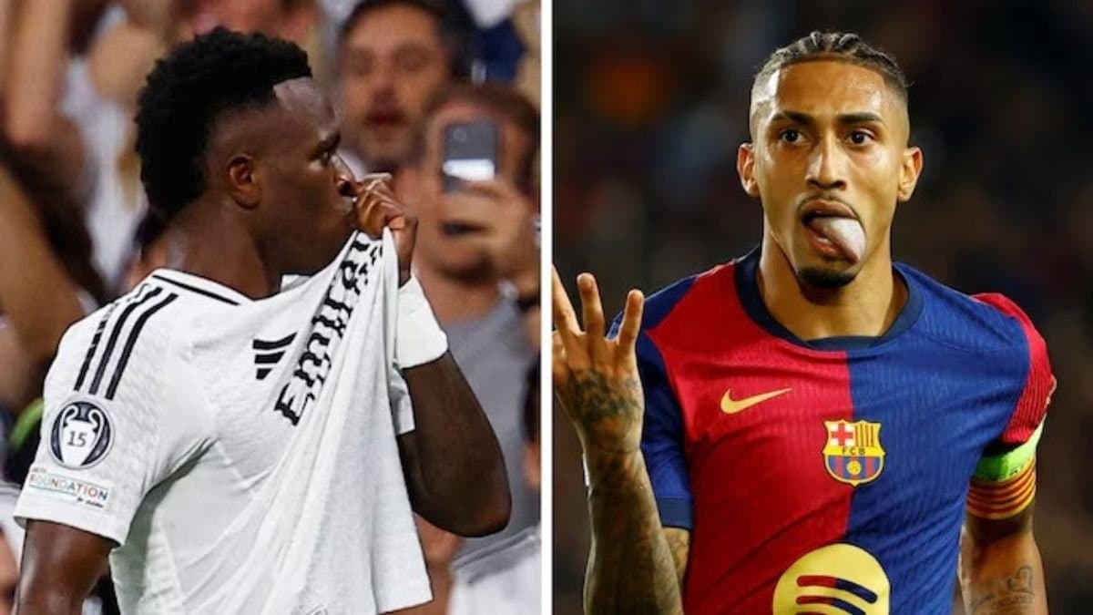 Here is what the first eleven of Real Madrid and Barcelona in El Classico spt 