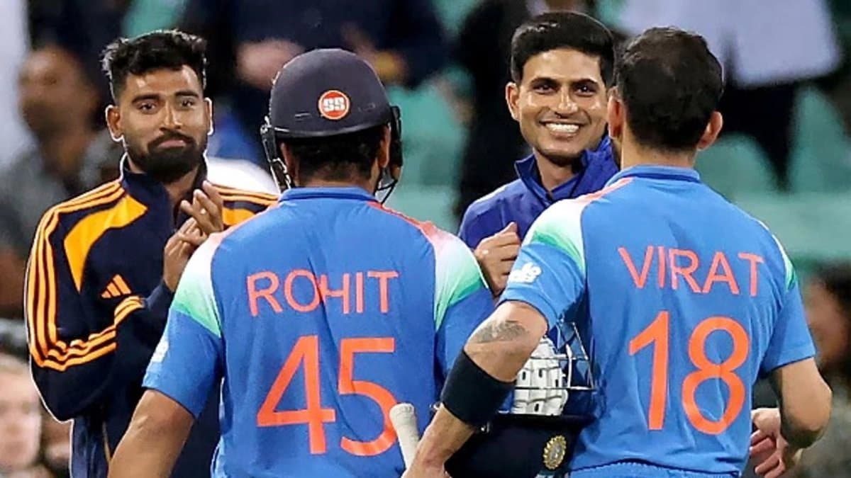  India vs Australia 3rd ODI: Shubman Gill was quizzed about Rohit Sharma and Virat Kohlis participation in the upcoming Vijay Hazare Trophy