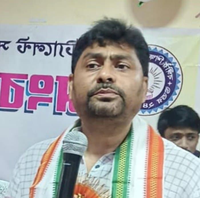 Controversy sparked over a viral photo of a tmc in north 24 pargana 