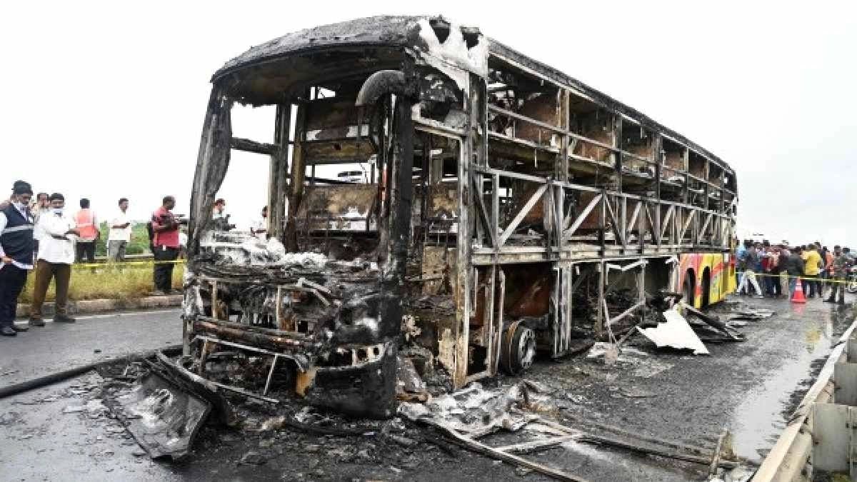 Andhra Bus Fire: Bus batteries sparked and smartphone make it deadlier
