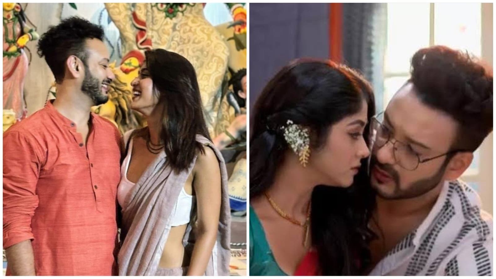 actor saheb bhattacharya is in relationship with model swagata das not sushmita dey and saheb sushmita is starring star jalsha serial kothha ent