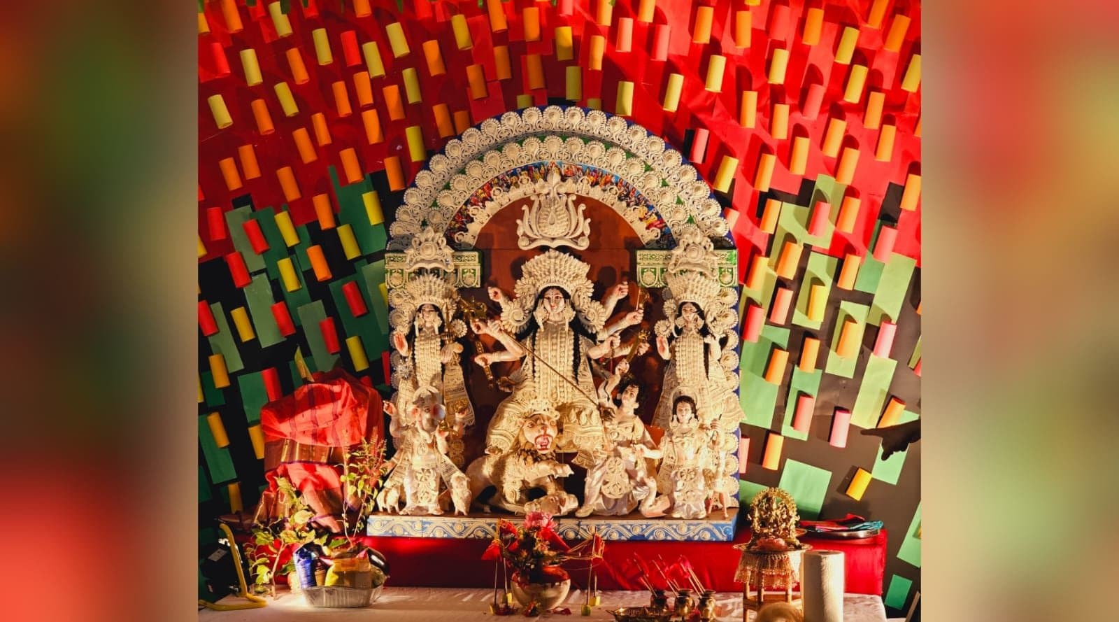 Durga puja celebrations in Canada by lower Mainland bengali cultural society 