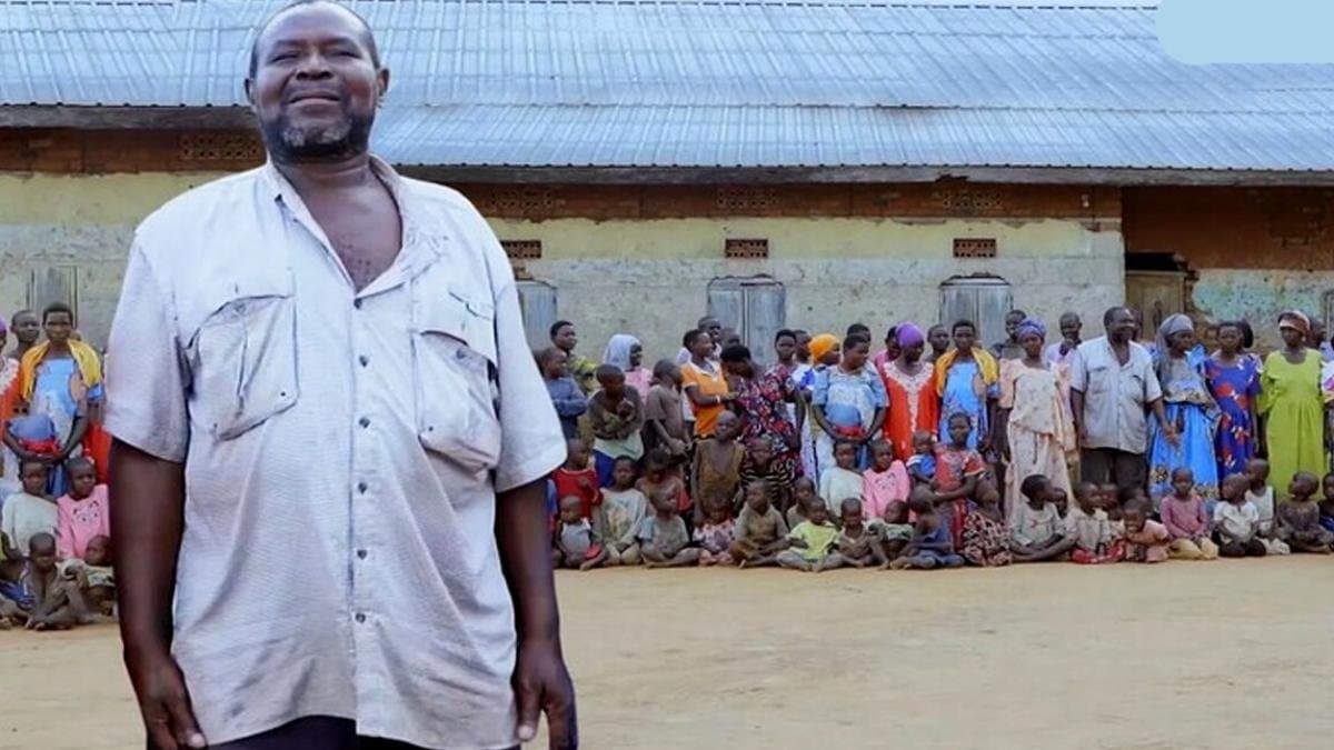 Uganda man has 12 wives 102 children and 578 Grandchildren