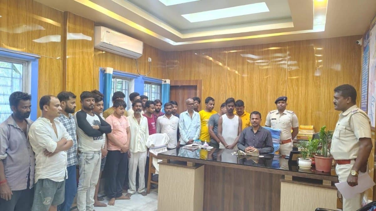 Gamblers tried their luck on Kali Puja night apprehended