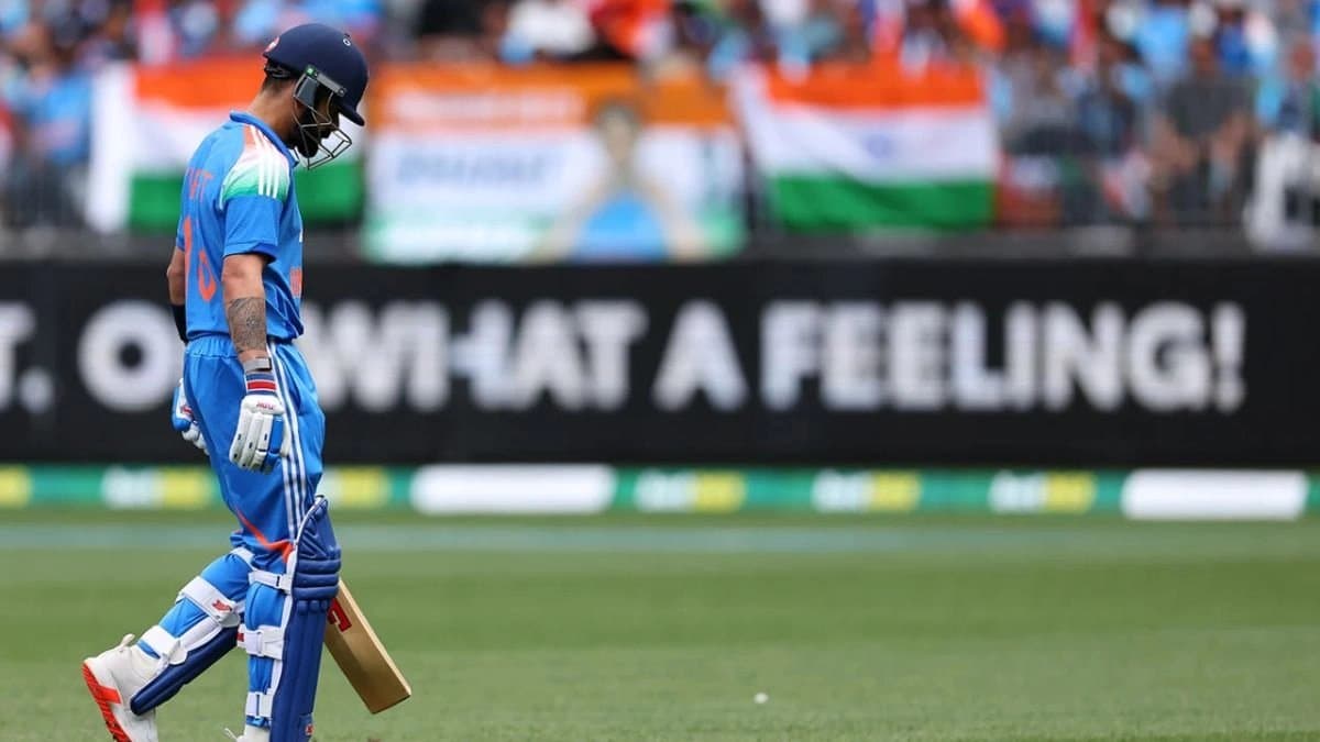 Virat Kohli out for a duck and he surpasses Rohit Sharma 