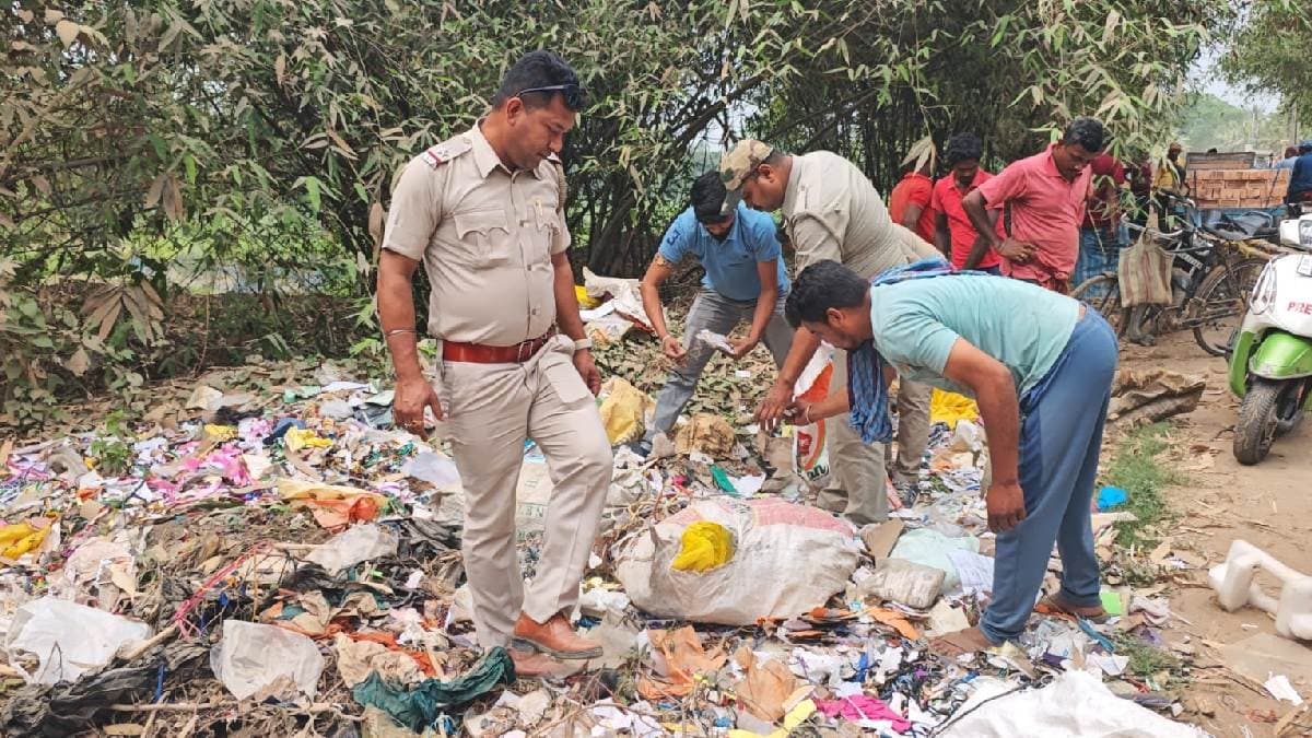 Lot of Voter Identity Cards found in a sack in Nadia