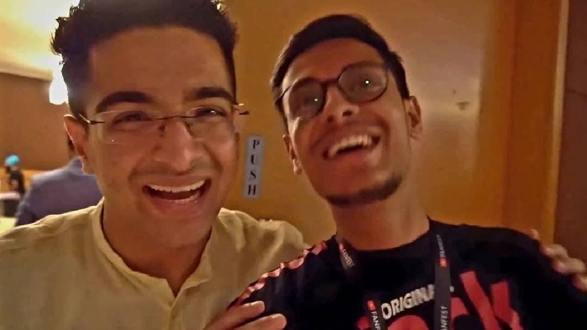 Popular youtuber kirant dutta aka bong guy posts an AI picture of him and ranveer allahbadia together details inside ENT