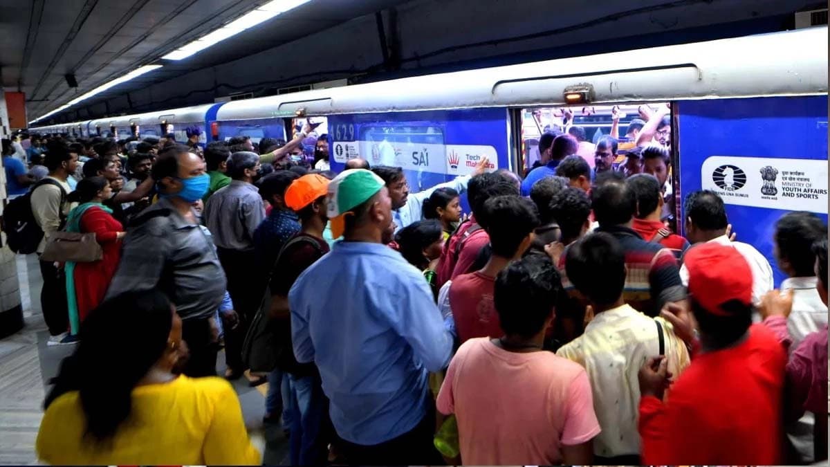 More than 35 lakh passengers travelled on Kolkata Metro from Durga Panchami to Ashtami