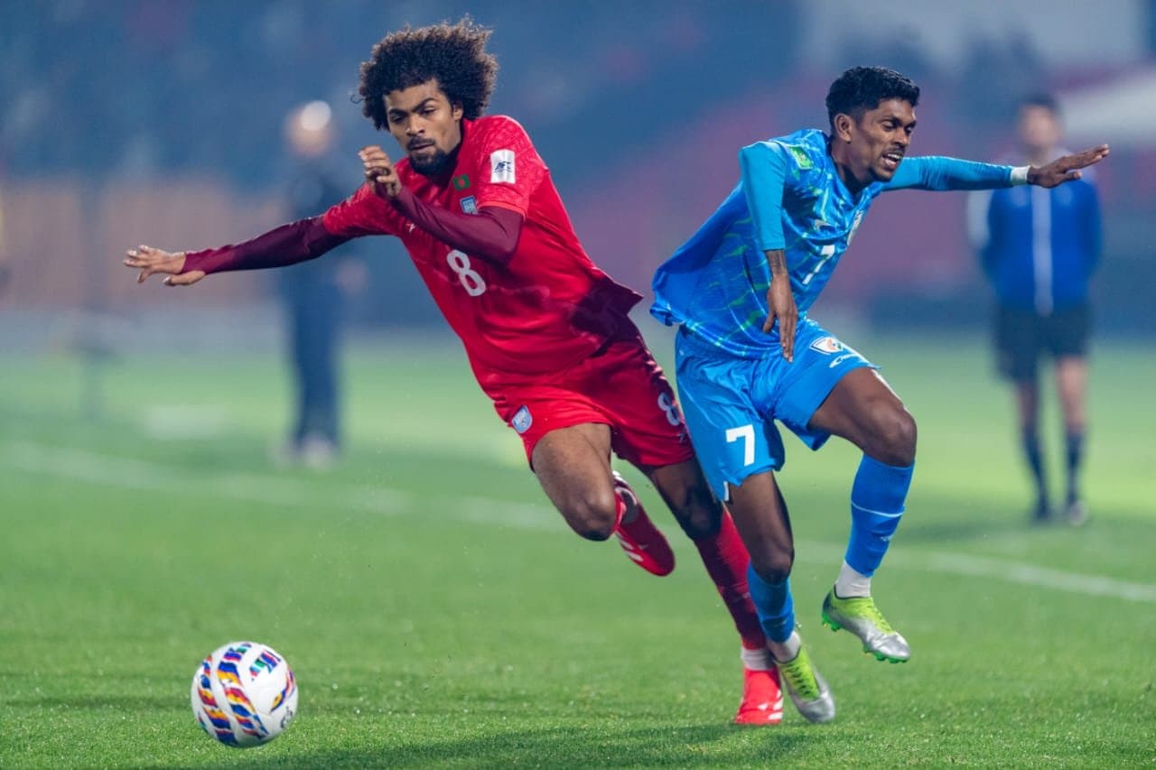 India-Bangladesh match of AFC Asian Cup qualifying round ends in a stalemate