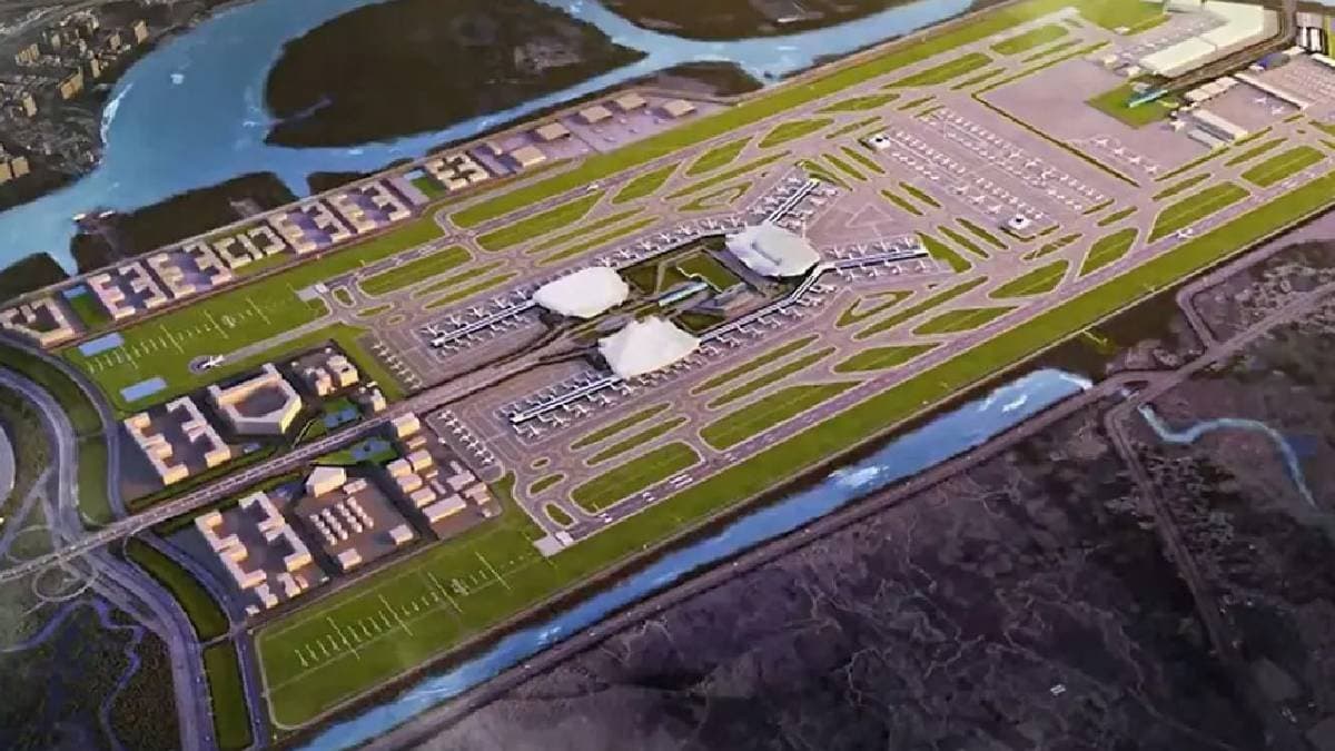 Navi Mumbai airport to start domestic flight from march international from april this year gnr