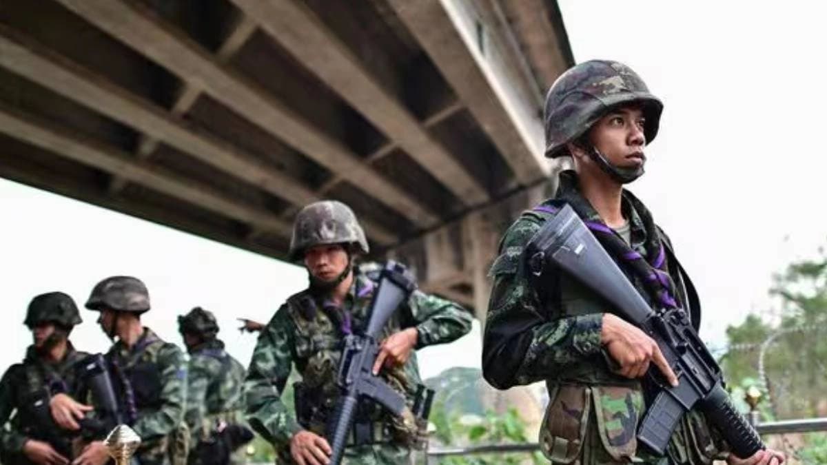 Thailand and combodia war