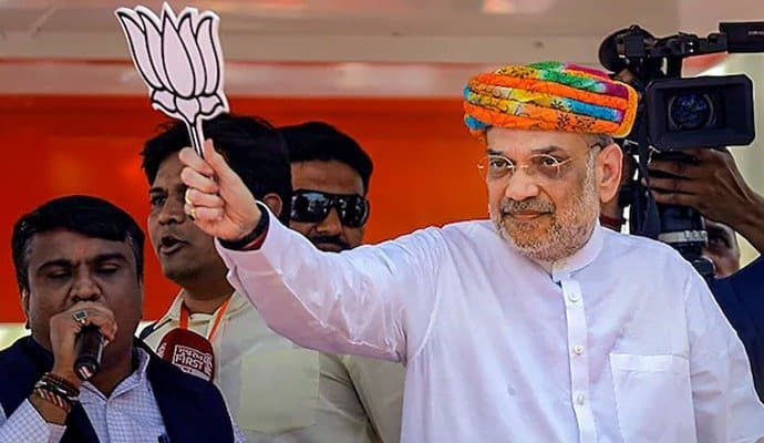 AMIT SHAH: গান্ধীনগর থেকে মনোনয়ন জমা দিলেন অমিত শাহ