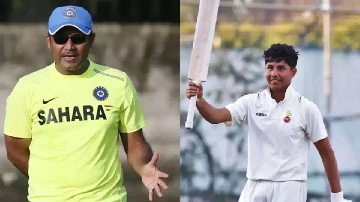 Virender Sehwags son Aryavir produced a fine cameo as he made his Delhi Premier League debut and talks about his father