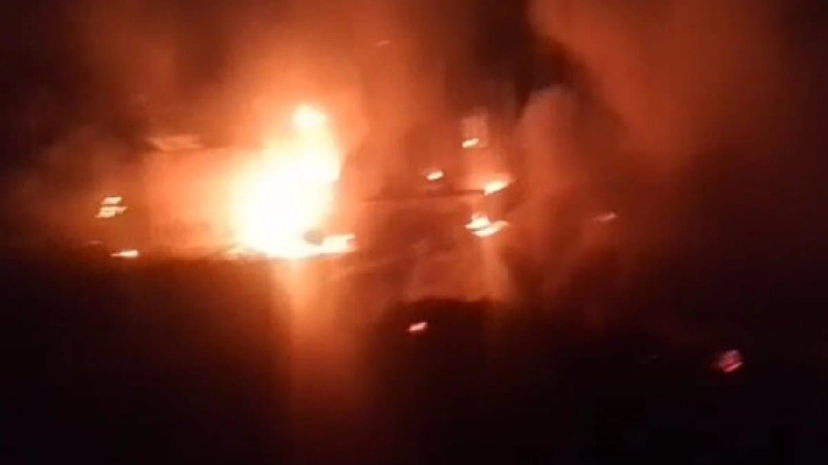 Explosion At Firecracker Factory in Uttarpradesh seven Dead