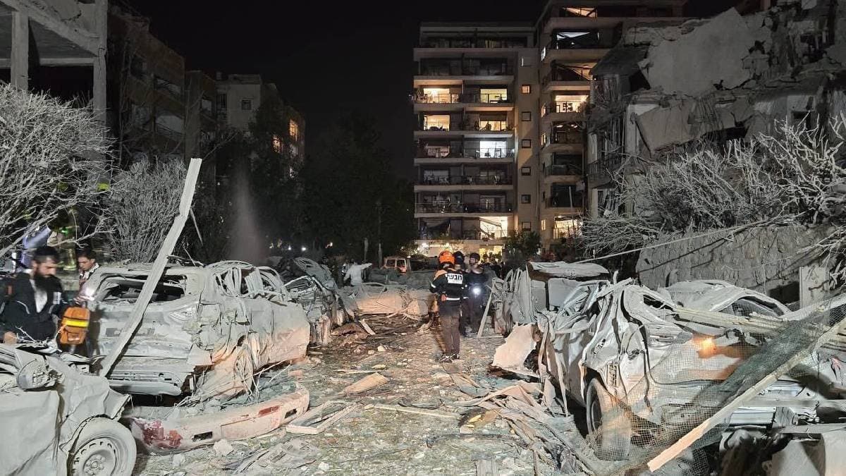 Iran Strikes Israel: Tehran fires long-range missiles at Tel Aviv which killed one and 34 injured