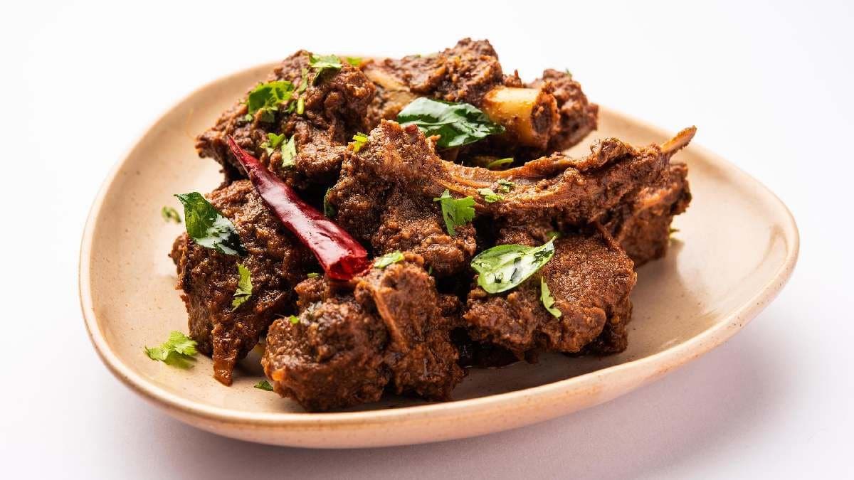 Sukha mutton recipe