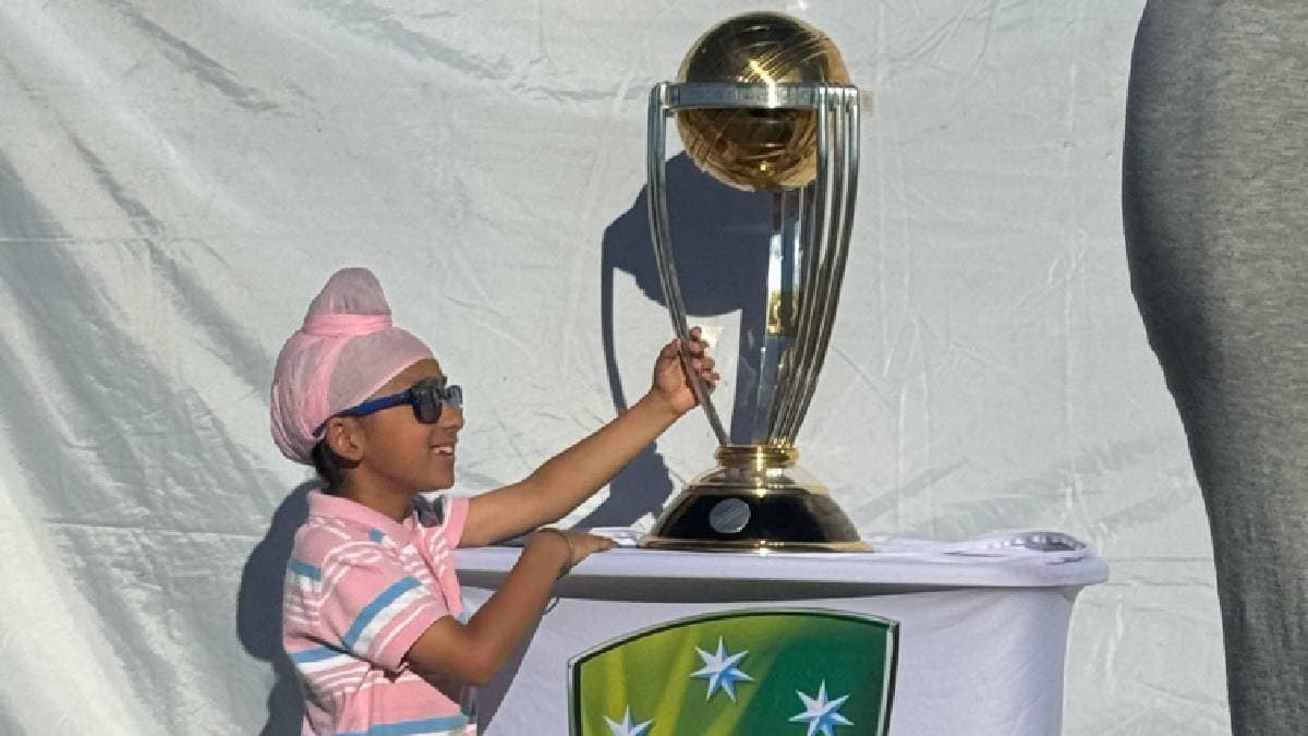 Cricket Australia Holi Greetings Come With Unique 2023 ODI World Cup Trophy Gesture