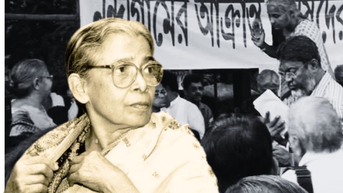 মহাশ্বেতা দেবী: নশ্বর জীবনেই পেয়েছিলেন অমরত্ব