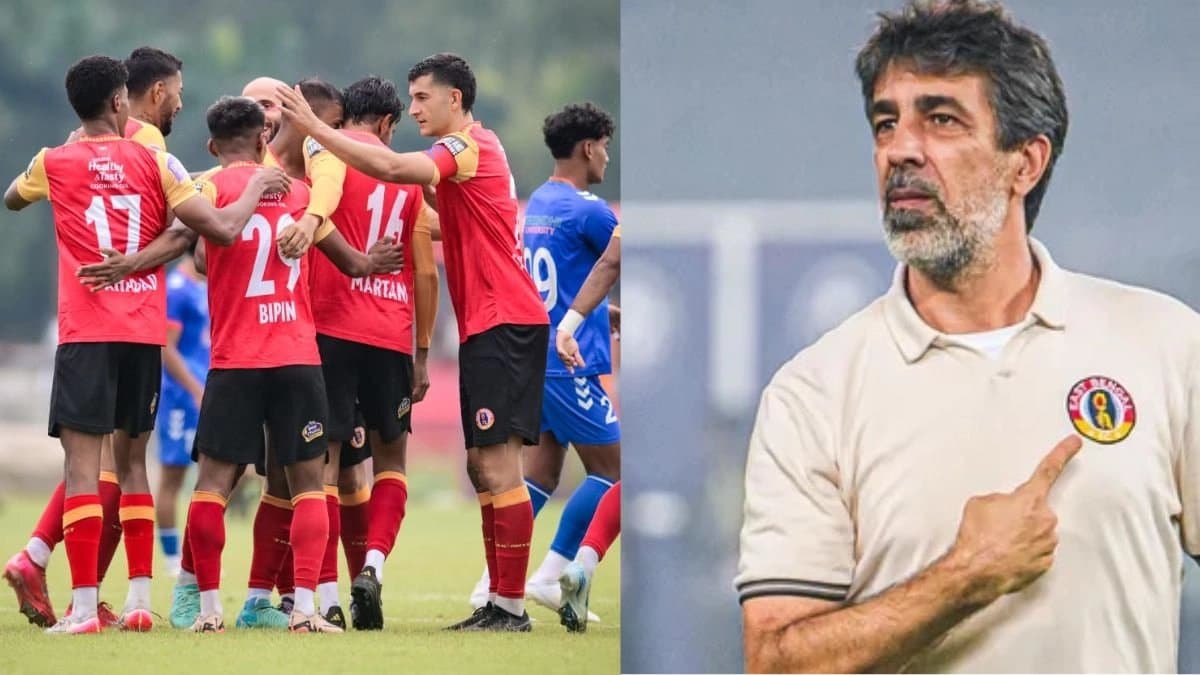 Oscar Bruzons East Bengal starts IFA shield with a huge victory against Sreenidi Deccan Football Club 
