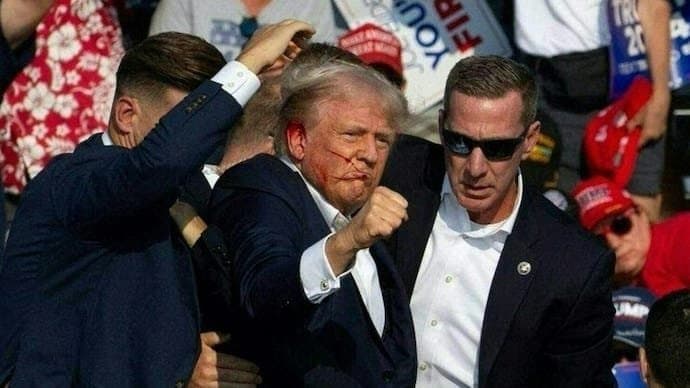 Former US President Donald Trump injured in shooting at campaign rally in Pennsylvania gnr