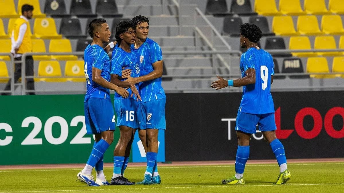 AFC U23 Asian cup 2026 qualifiers: India beat Bahrain 2-0