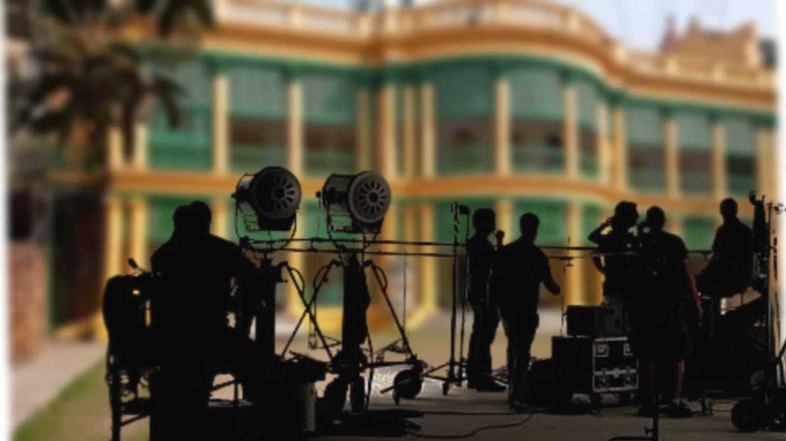 Breaking: Bollywood actors starts shooting a hindi serial at burdwan rajbari