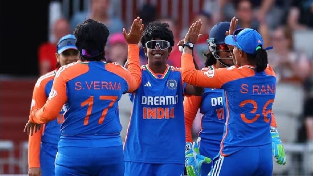 Harmanpreet Kaurs India script historic first win maiden T20I series against England