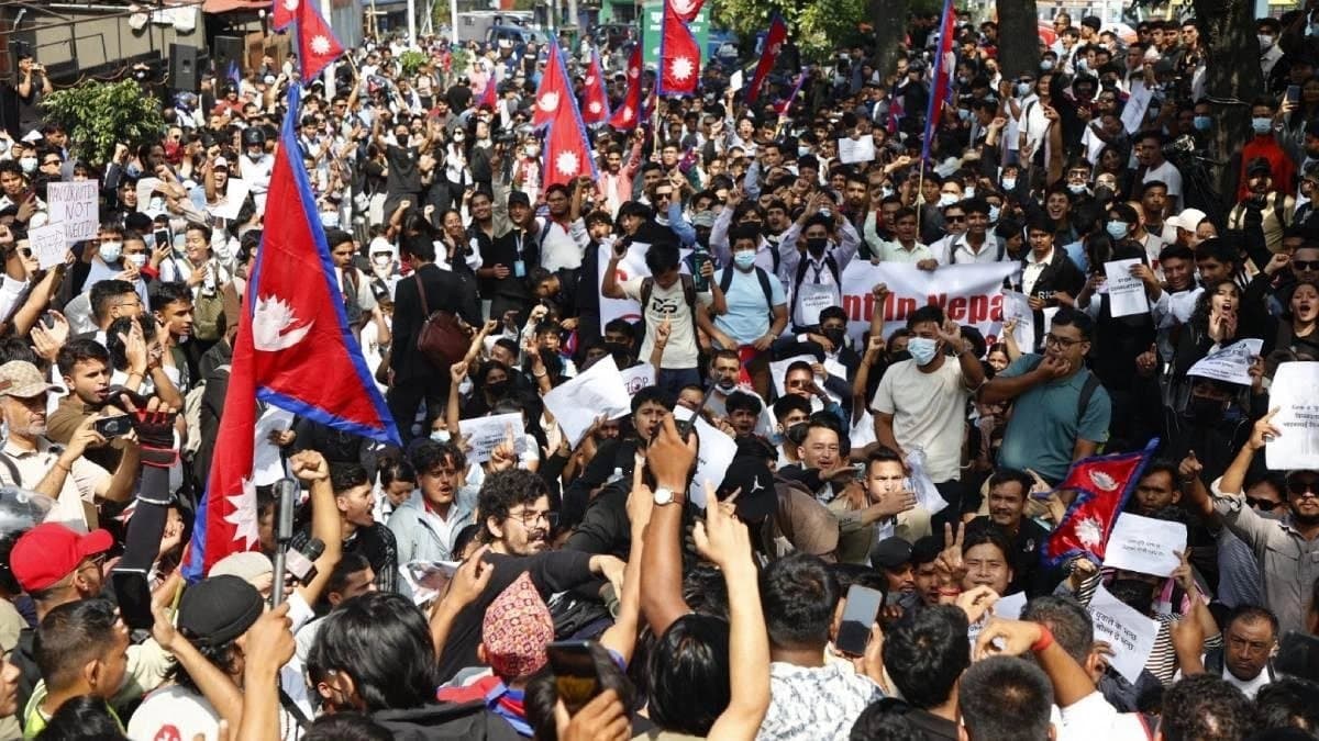Nepal Protest Update Army Deployed Water Cannons On Roads sources says at least eight killed