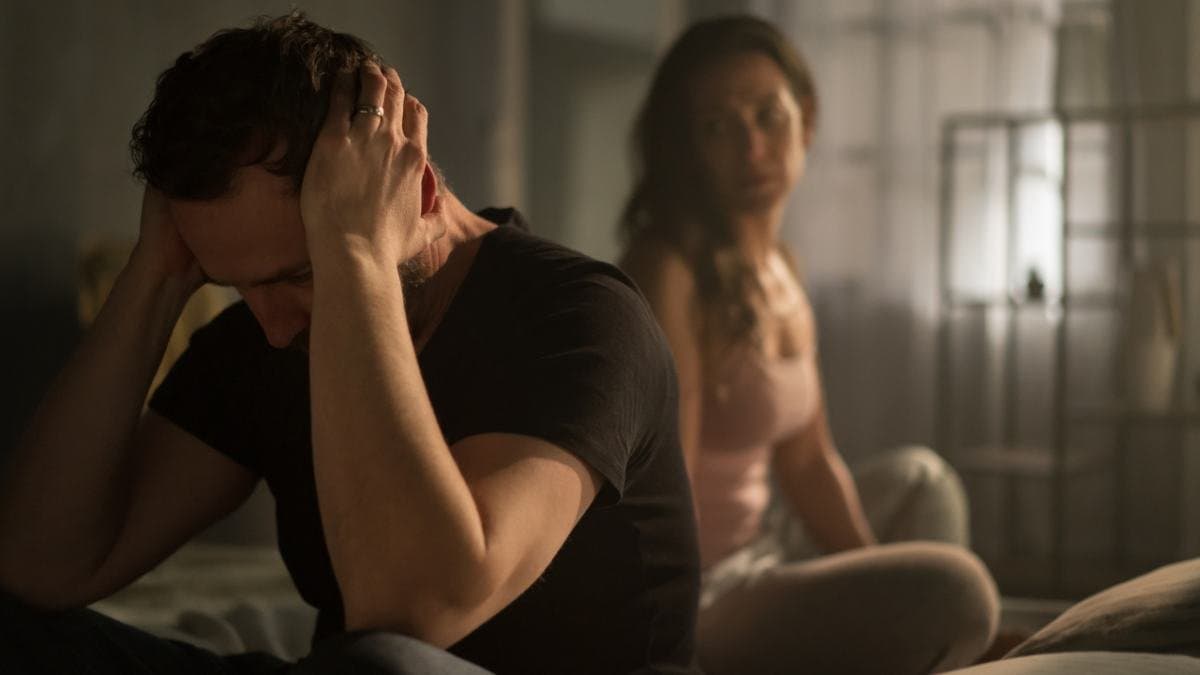 Husband can not have physical intimacy with wife due to her bizarre sleeping habit