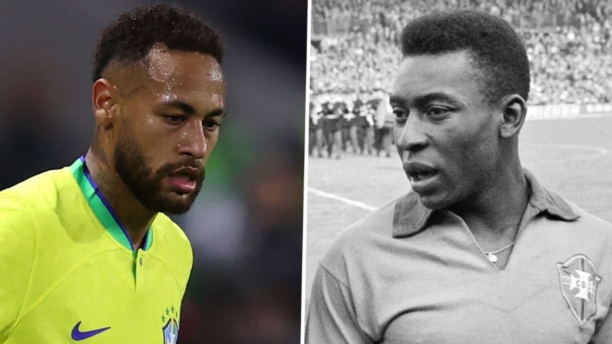 Neymar heading home Santos use AI generated Pele video to convince Brazil hero spt