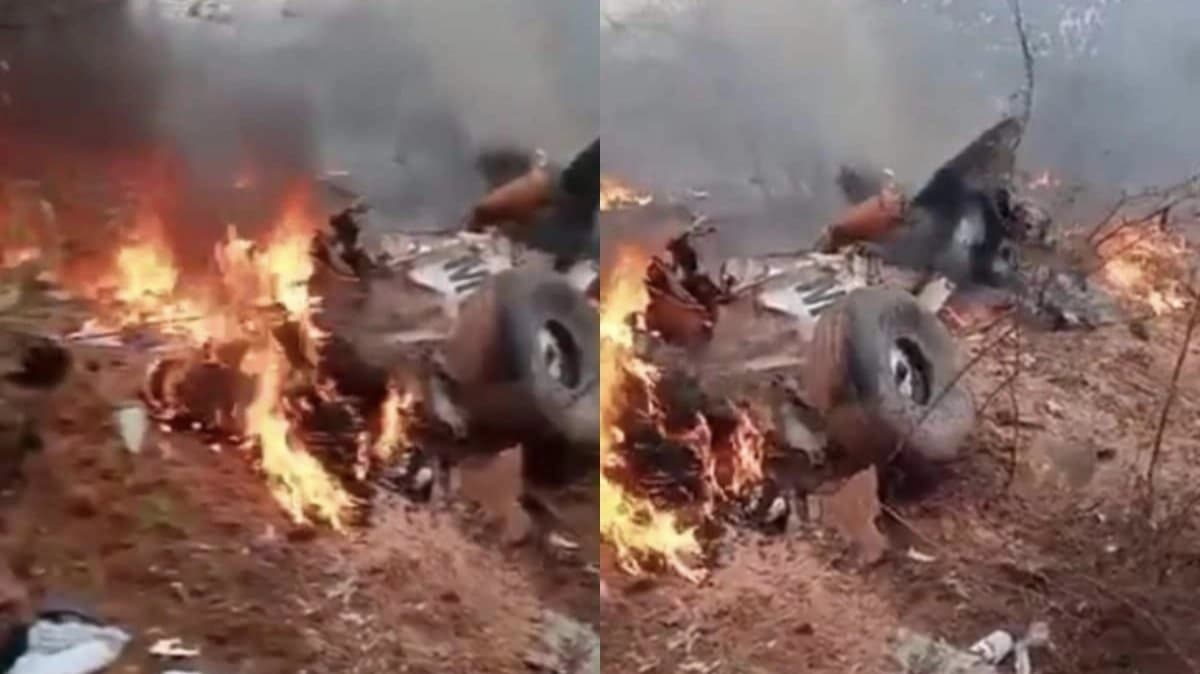 Plane Carrying 12 Passengers Crashes In Kenya All Feared Dead 