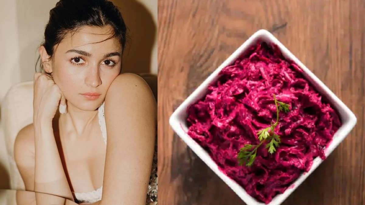 Skin care tips alia bhats beetroot salad will restor glow on face 