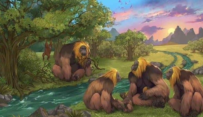 In fact, King Kong was walking around the world!