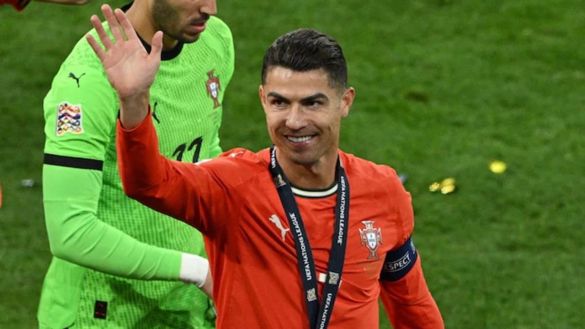 Cristiano Ronaldo said he played through pain in the final of UEFA Nations League