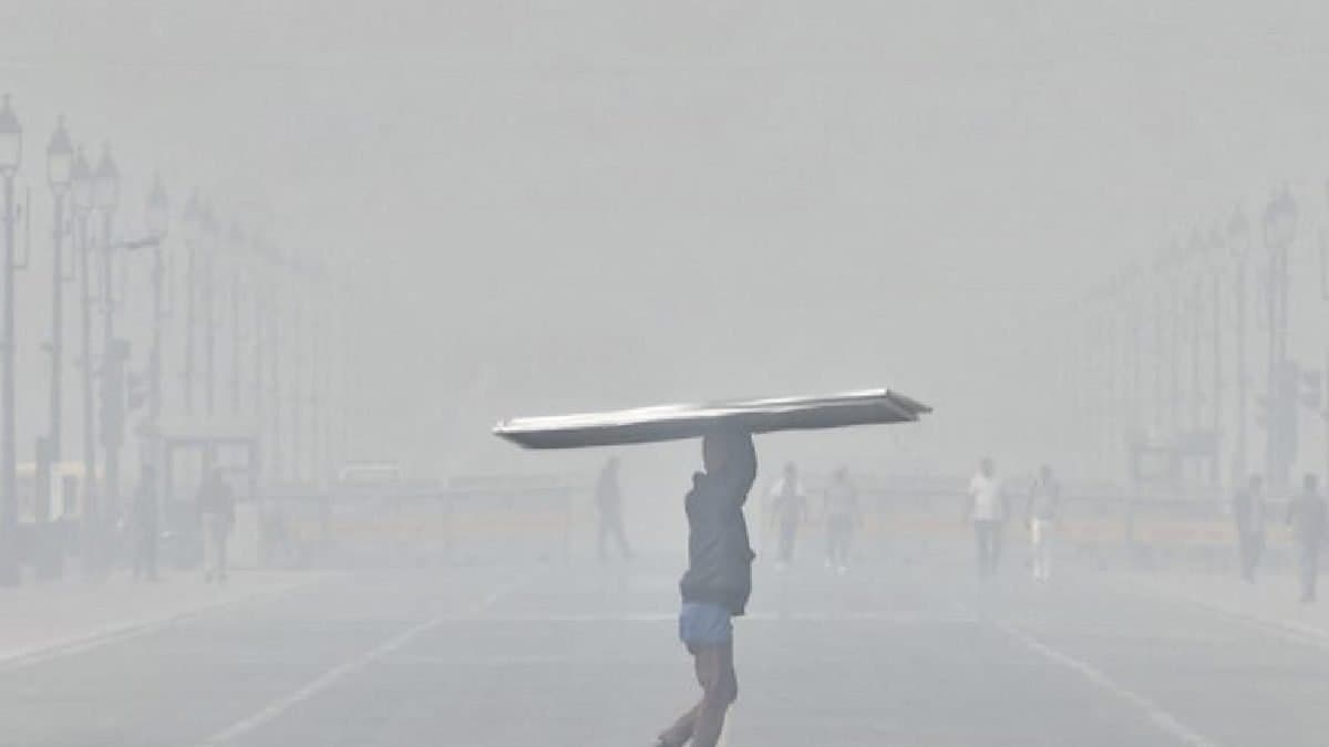 Delhi air quality plunges to very poor as thick layer of haze blankets national capital gnr 