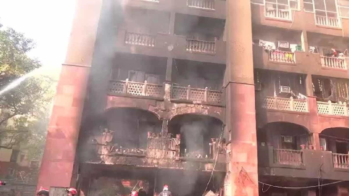 Big fire breaks out at MP s quarters near Parliament
