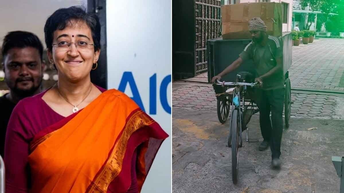 Atishi belongings moved out of Chief Minister home gnr 