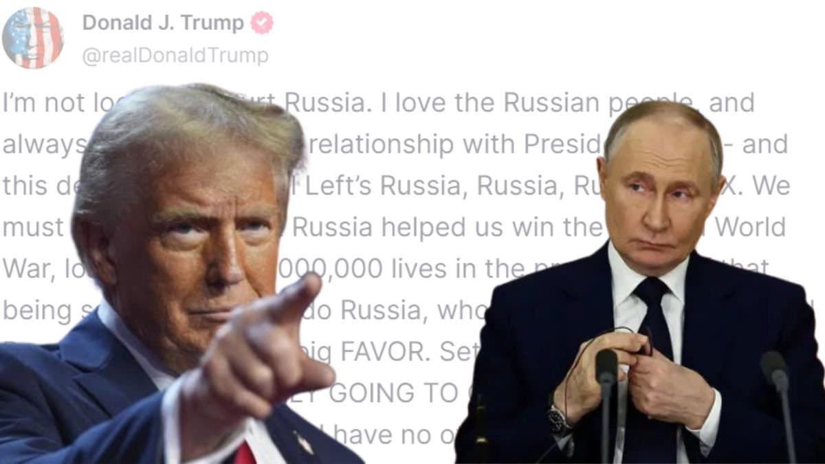 STOP this ridiculous War Trump Tells Putin To Make Deal Now Or Face Tariffs, Sanctions gnr