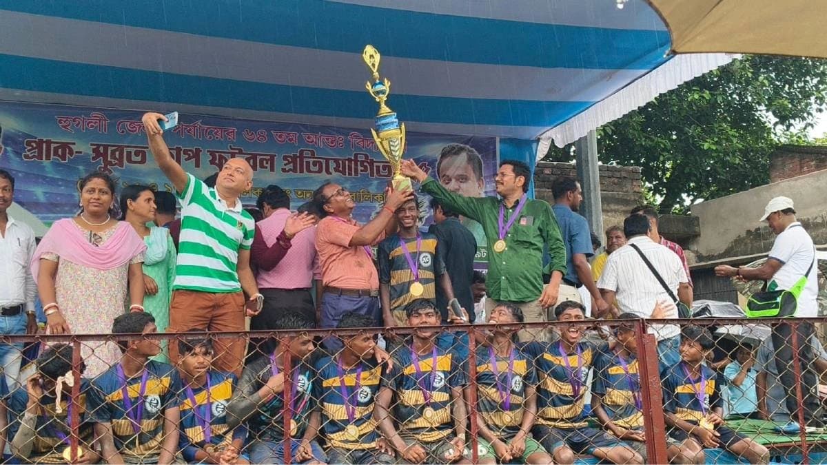 সুব্রত কাপ টুর্নামেন্টে হুগলি জেলা চ্যাম্পিয়ন সুগন্ধা হাই স্কুল