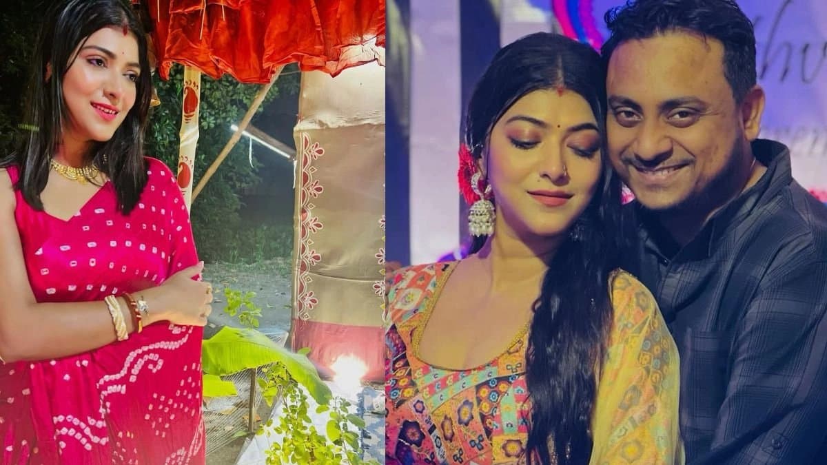 Actress Riya Ganguly reconciles with husband Arindam chakraborty 
