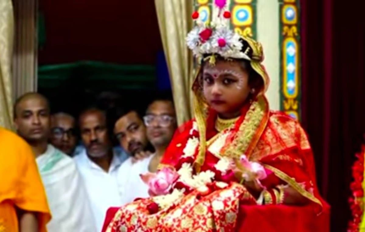 Durga Puja 2025 Kumari Puja At Belur Math 